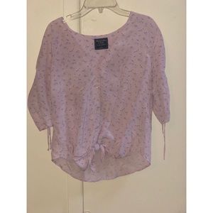 Light Pink Floral Top